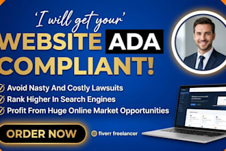 fix squarespace ada compliance and wcag accessibility issues fast