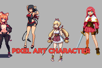 do nsfw pixel art sprite sheet animation rpg maker