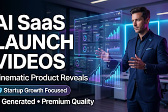 create cinematic ai saas launch videos for startups