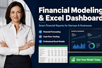 create financial model and dashboard in excel