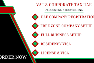 do dubai, uae accounting, vat filing, vat registration, and corporate tax