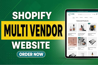 build shopify multi vendor ecommerce marketplace website do multi vendor website