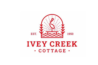design awesome vacation rental cottage logo