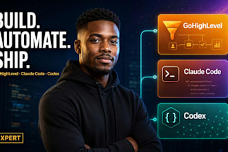gohighlevel expert claude code codex vibe coding ghl website sales funnel ai
