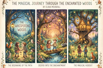 illustrate whimsical children story books brimming with little wonders