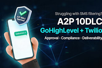 do gohighlevel a2p 10dlc, a2p,, twilio, a2p 10dlc registration, 10dlc