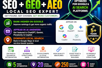 boost google  ai rankings with backlinks local SEO aeo  GEO