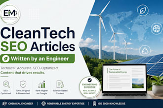 write a SEO article on renewable energy, sustainability, or cleantech