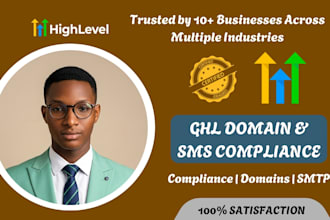 do gohighlevel setup with domain and compliance for coaches