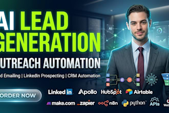 build ai powered lead generation and outreach automation