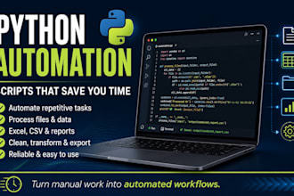 automate repetitive tasks with python scripts