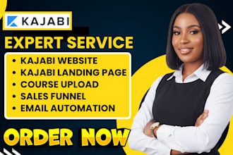kajabi expert, kajabi website design, kajabi funnel, kajabi sales page, kajabi