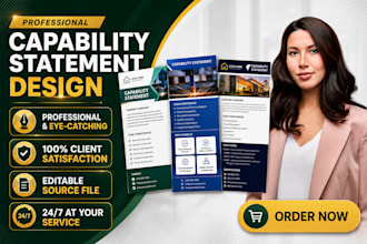 design government contract, cleaning capability statement