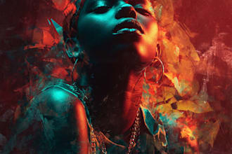 design album cover or single cover art