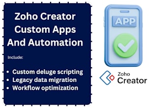 automate zoho creator,zoho invoice,zoho inventory, zoho commerce workflow