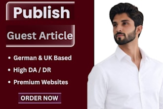 publish guest article with dofollow backlinks on premium websites