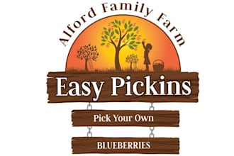 make essential family farm pick logo own berries and fruit