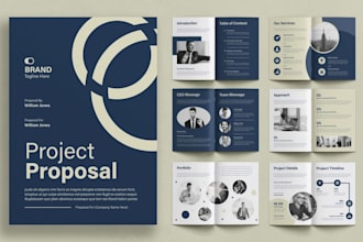 do brochure design, company profile catalog ,trifold corporate brochure