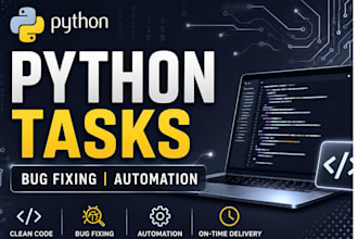 help with python programming tasks and scripts