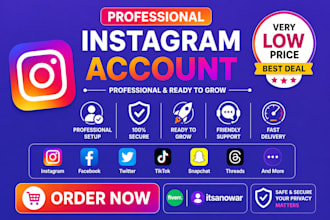 create professional instagram account