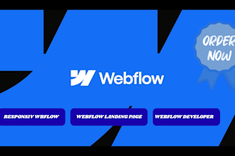 responsive webflow, webflow landing page, webflow developer, webflow expert