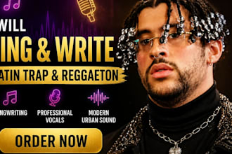 sing rnd write latin trap musica urban song