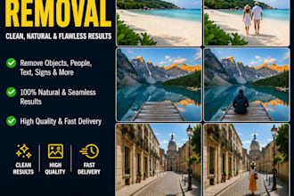 remove any object or person from an image via photoshop