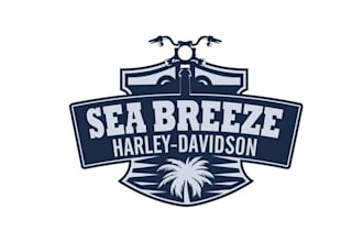 design brand harley davidson dealership logo