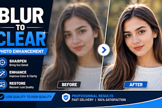 naturally restore, enhance and upscale low quality images and photos