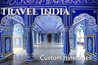 be your india  itinerary planner and travel assistant