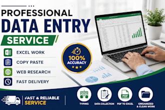beginner data entry services