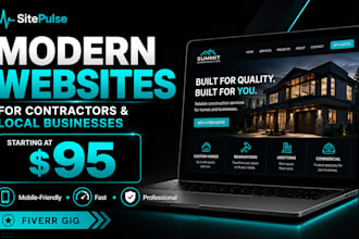build a modern website for your local business
