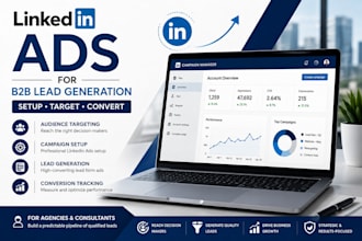 setup linkedin ads for b2b agencies and consultants