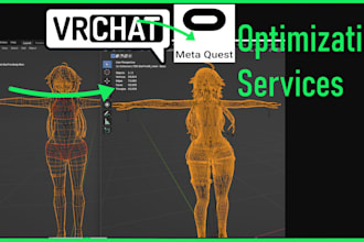 optimize your 3d avatars for quest vrchat