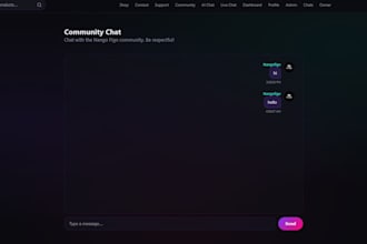 create a full website for you