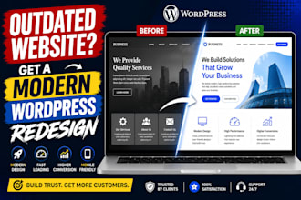 redesign your wordpress website for better conversion