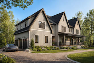 high quality interior exterior 3d renderings