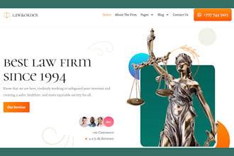 design law firm website lawyer website attorney website law firm notary website