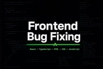 fix your frontend bugs and UI issues