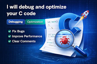 debug and optimize your c code