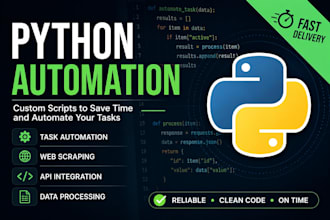 build a custom python automation script
