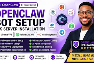 setup install openclaw open claw moltbot claude code n8n workflow