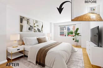 do real estate virtual staging and home digital