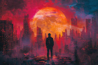 illustrate your album cover with dark or horror art