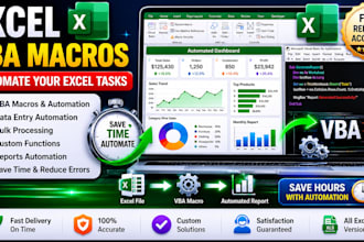 create excel vba macros, automation tools