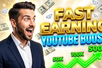 design professional and viral youtube thumbnails