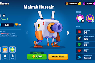 do game ui design stunning 2d 3d mobile game ui ux graphics