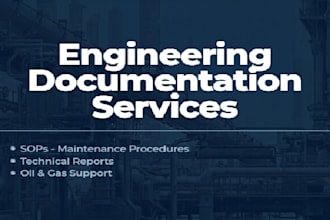 create engineering sops and maintenance procedures