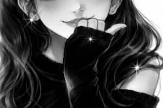 create aesthetic anime photo edits
