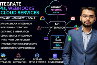 integrate apis webhooks and cloud services